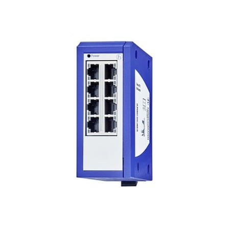 Hirschmann Gecko 8TX - Lite Managed Industrial Ethernet Rail-Switch, 8 x 10/100Base-TX RJ45 Ports, DI 942291001